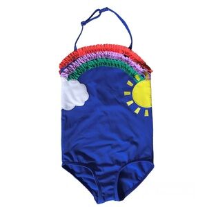 Mini Boden 3-4T rainbow swimsuit